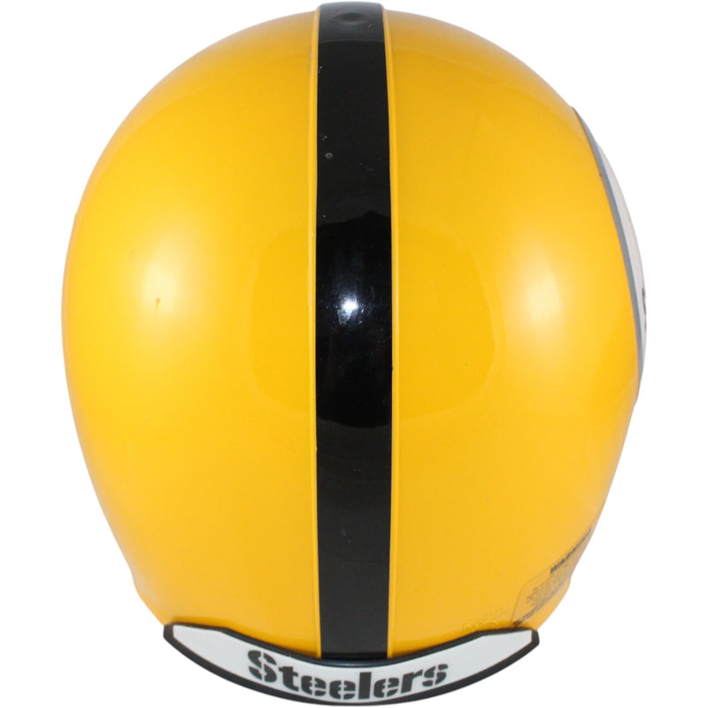 Pittsburgh Steelers Full Size Authentic VSR4 Helmet (Gold/Grey Mask)