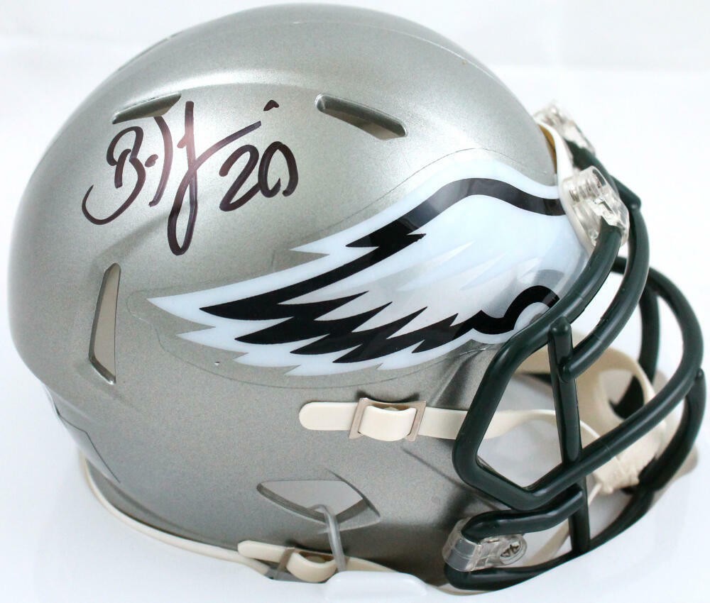Brian Dawkins Signed Philadelphia Eagles Flash Speed Mini Helmet
