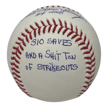 Rich "Goose" Gossage Signed Baseball with 6 Stat Inscriptions - Yankees HOF