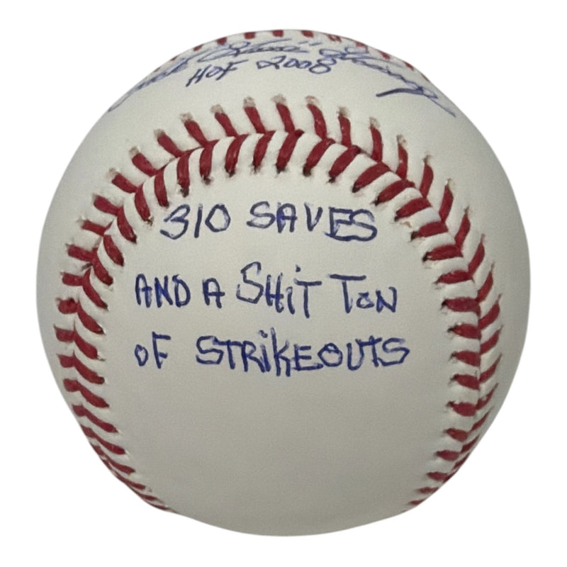 Rich "Goose" Gossage Signed Baseball with 6 Stat Inscriptions - Yankees HOF