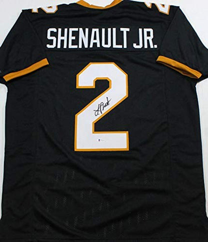 Laviska Shenault Jr Autographed Black Custom Football Jersey