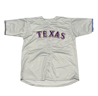 Rafael Palmeiro Signed Texas Rangers Custom Jersey (569 & 3020)