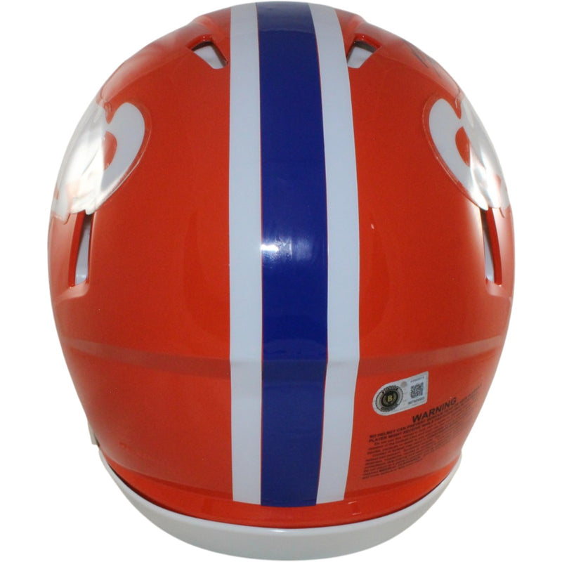Bo Nix Signed Denver Broncos Full Size Authentic 1966 Throwback Helmet