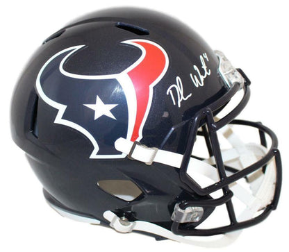 Deshaun Watson Houston Texans Signed Full Size Speed Replica Helmet JSA