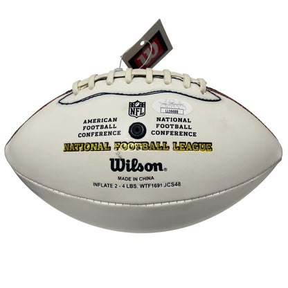 AJ Green Signed Cincinnati Bengals Wilson Mini White Panel Football - JSA