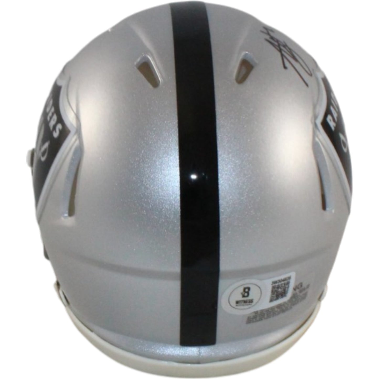 Ashton Jeanty Autographed Las Vegas Raiders Mini Helmet (BAS Witnessed)