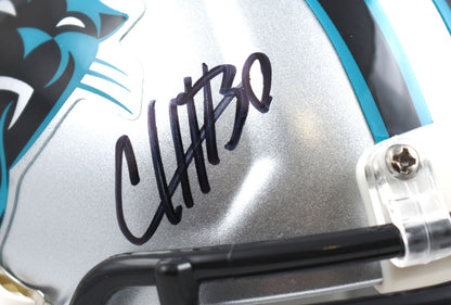 Chuba Hubbard Signed Carolina Panthers Speed Mini Helmet