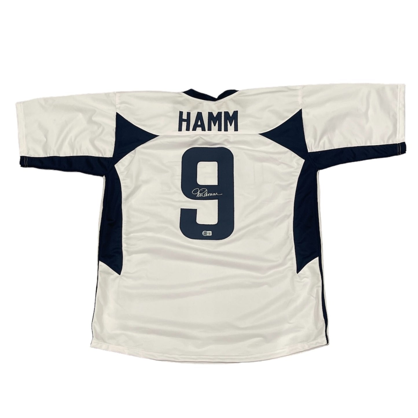 Mia Hamm Signed USA Custom Soccer Jersey (Beckett Witnessed)