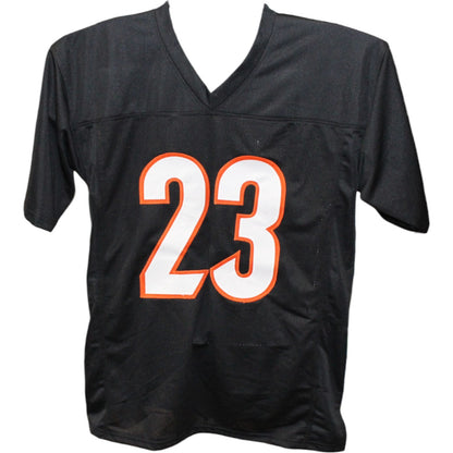 Dax Hill Autographed Cincinnati Bengals Pro Style Black Jersey (Beckett)