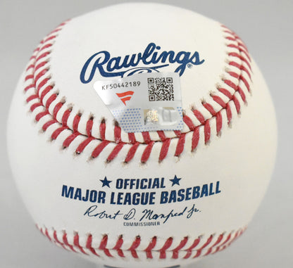 Spencer Jones Autographed Rawlings Official Major League Baseball