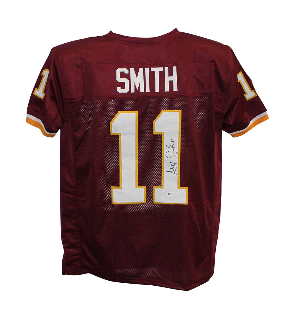 Alex Smith Autographed Pro Style Red Football Jersey