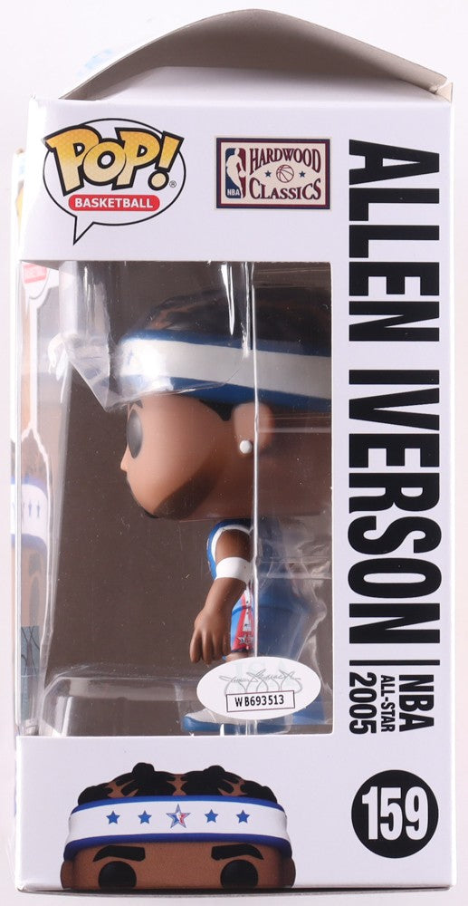 Allen Iverson Signed Philadelphia 76ers Funko Pop #159