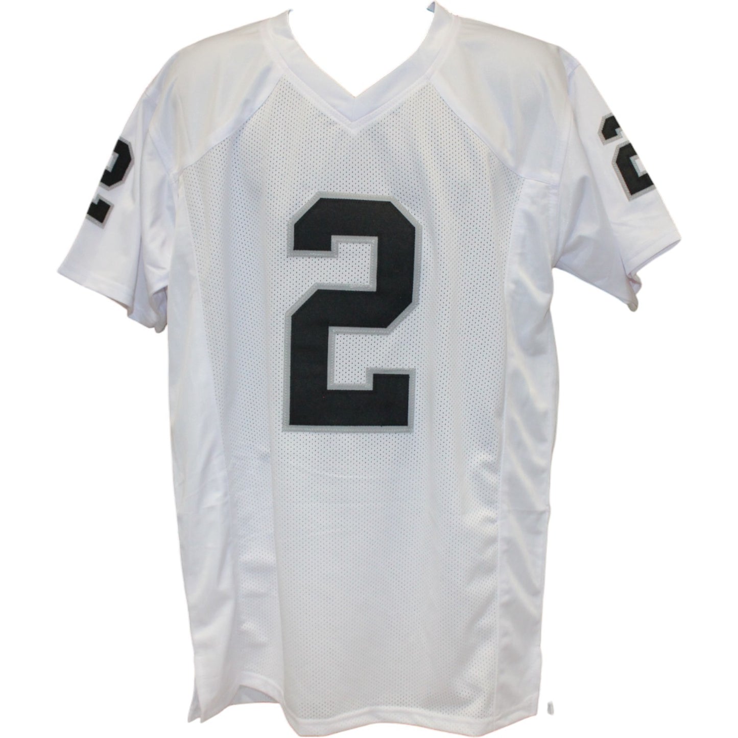 Ashton Jeanty Autographed Pro Style White Jersey (Beckett Witnessed)