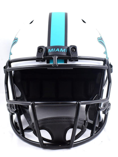 Raheem Mostert Signed Miami Dolphins Full Size Lunar Speed Helmet