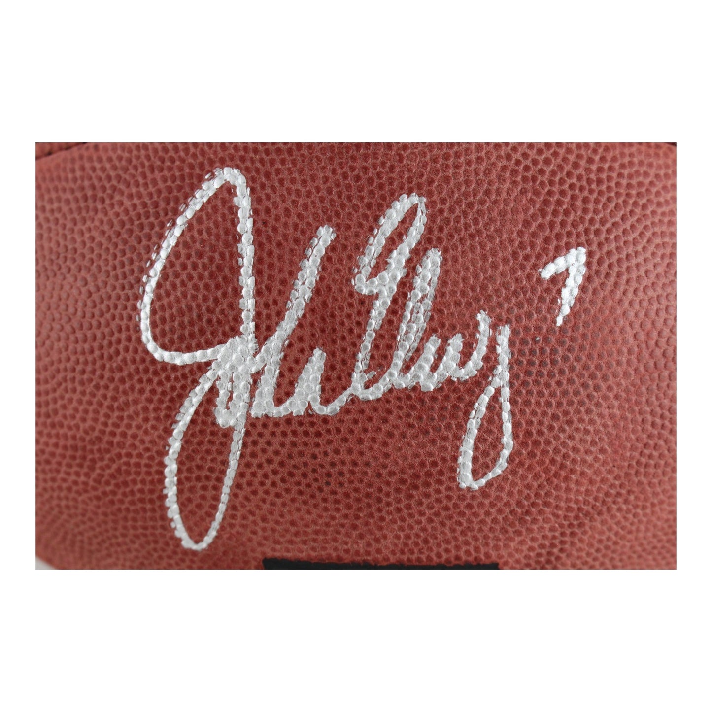 John Elway Signed Denver Broncos Hall of Fame Official Football BAS