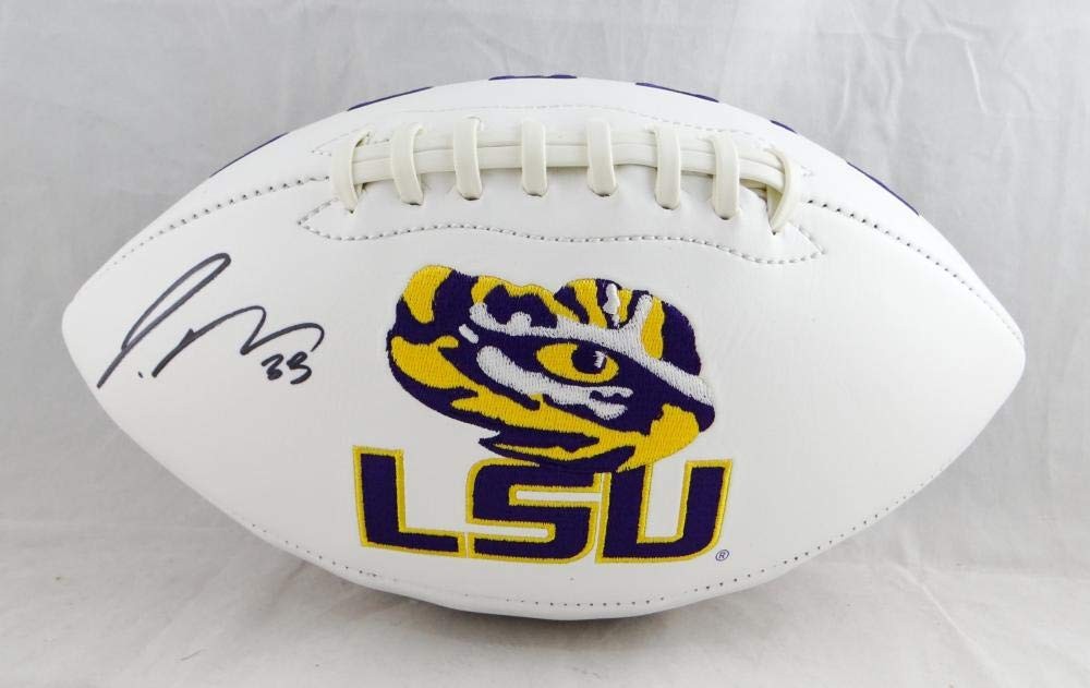 Jamal Adams Autographed LSU Tigers Logo Football