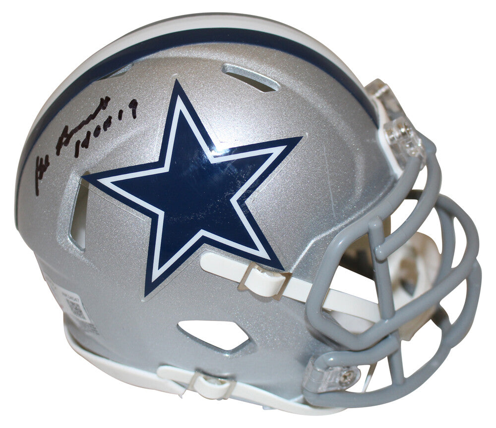 Gil Brandt Autographed Dallas Cowboys Speed Mini Helmet Beckett HOF