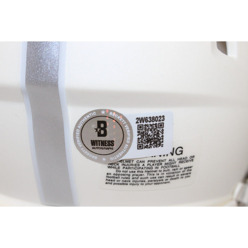 Jordan Addison Signed Minnesota Vikings 2024 Alternate Mini Helmet
