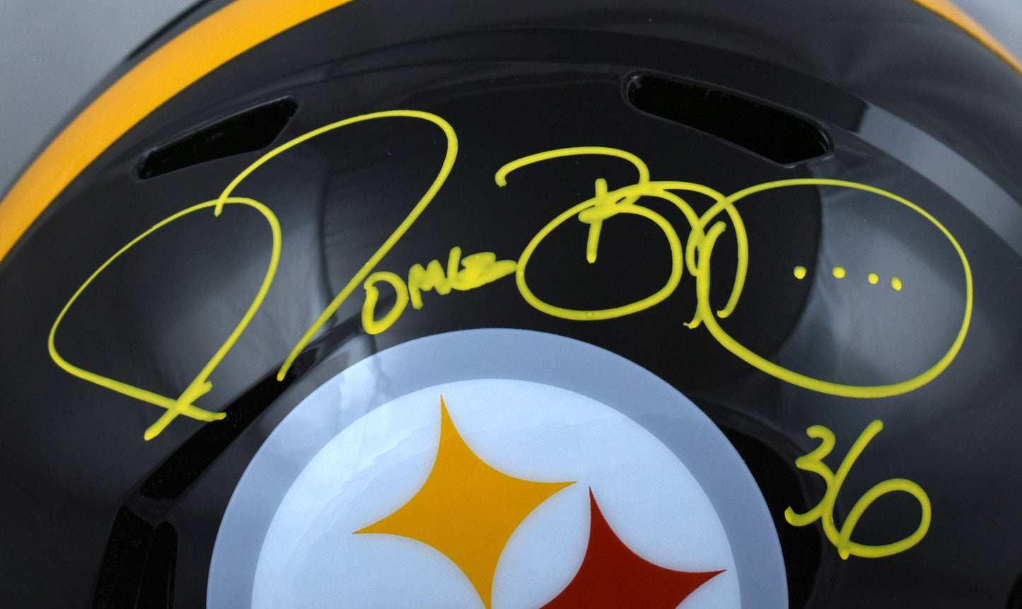 Jerome Bettis Signed Pittsburgh Steelers Full Size Speed Helmet
