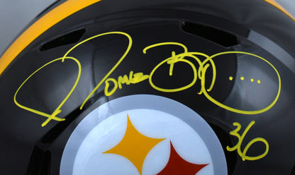 Jerome Bettis Signed Pittsburgh Steelers Full Size Speed Helmet