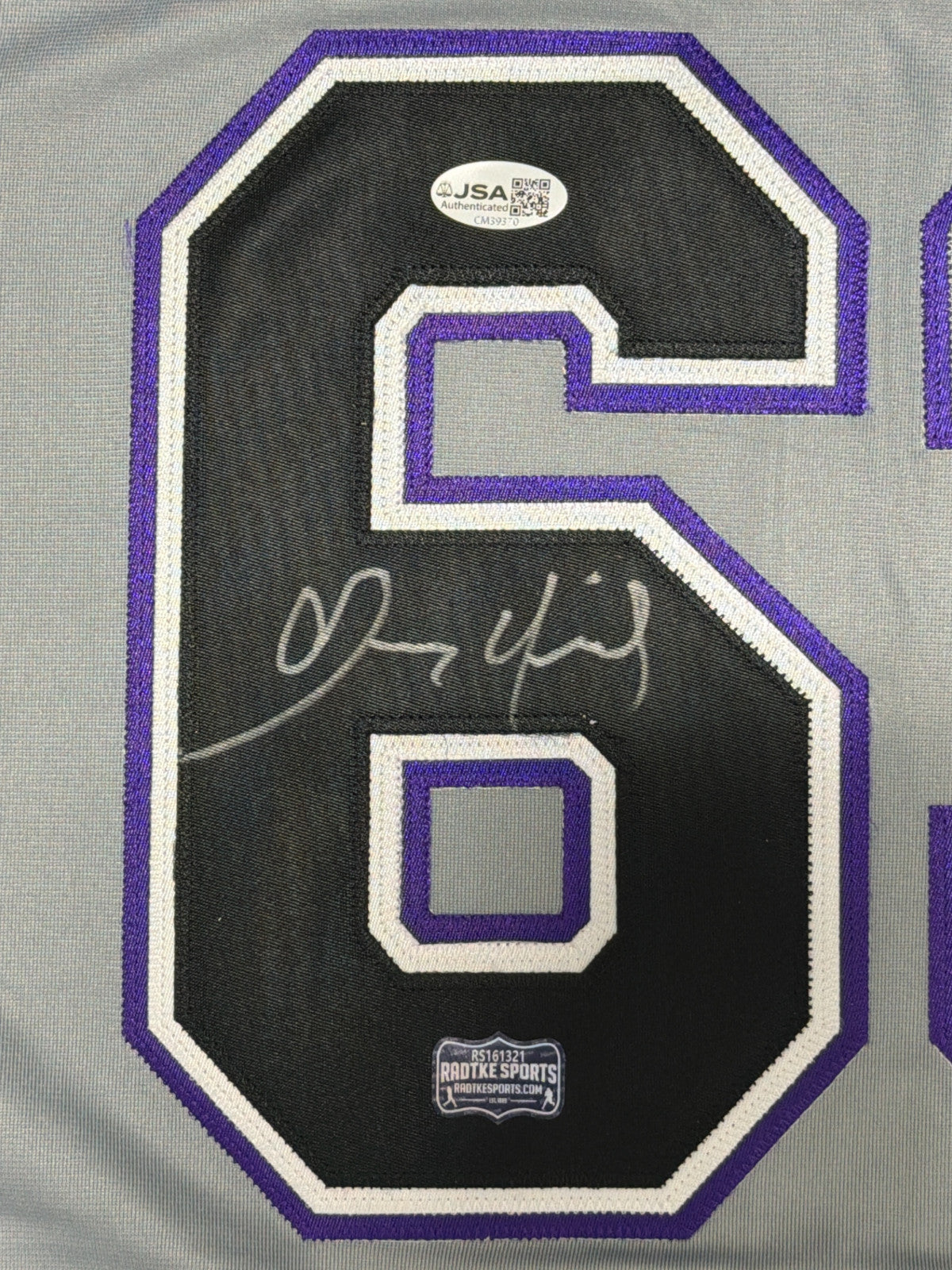 Dennis Quaid Autographed Jim Morris "The Rookie" Custom Jersey