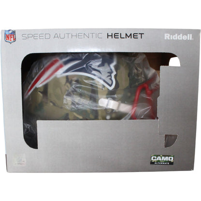Rob Gronkowski Autographed New England Patriots Full Size Pro Camo Helmet