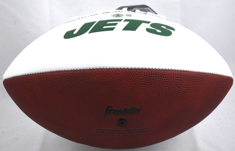 Davante Adams Autographed New York Jets Logo Football