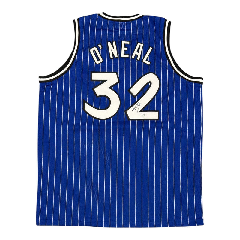 Shaquille O'Neal Autographed Orlando Magic Custom Jersey