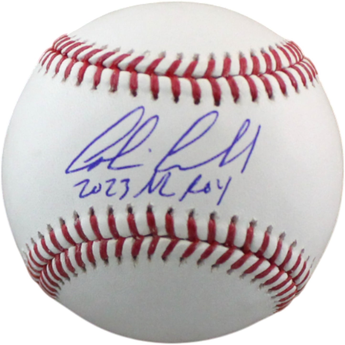 Corbin Carroll Autographed Arizona Diamondbacks OML Baseball (2023 NL ROY)