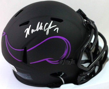 Randall Cunningham Autographed Minnesota Vikings Eclipse Mini Helmet