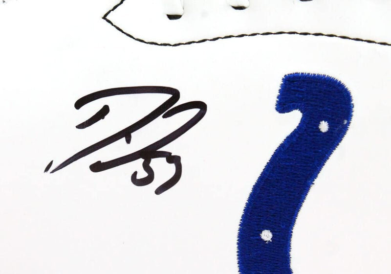 Darius Leonard Signed Indianapolis Colts Wilson Logo Football