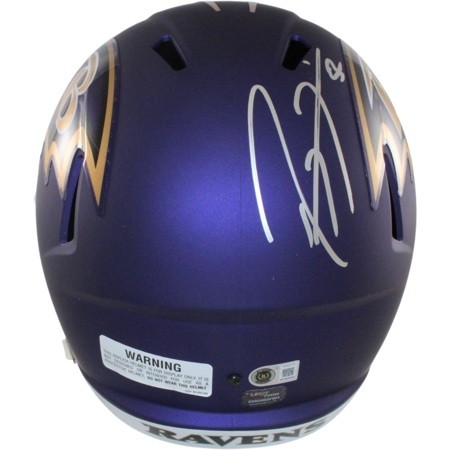 Ray Lewis Signed Baltimore Ravens Full Size Helmet - 2026 Alternate