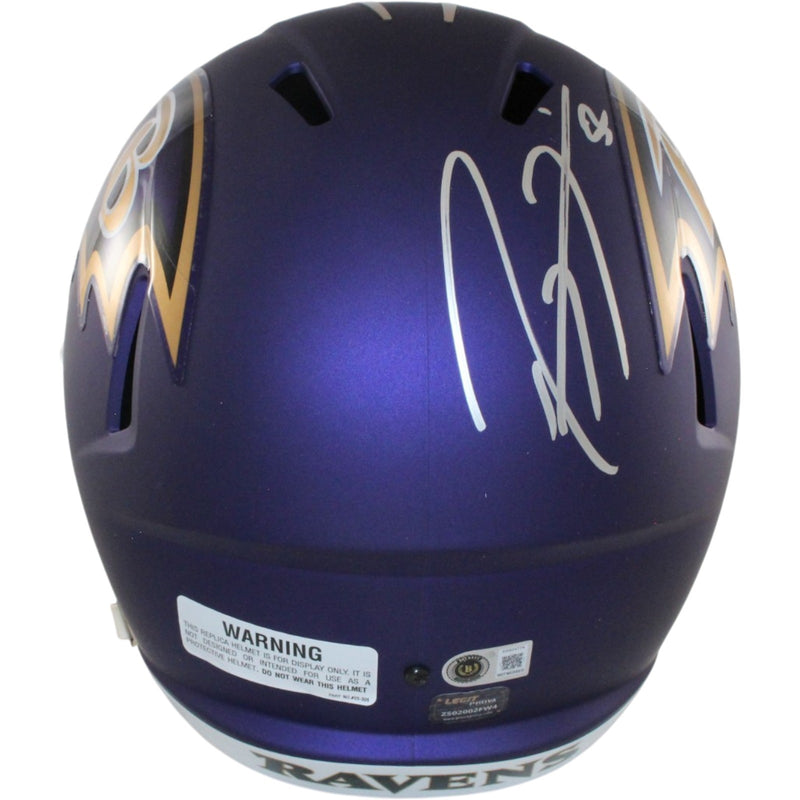 Ray Lewis Signed Baltimore Ravens Full Size Helmet - 2026 Alternate