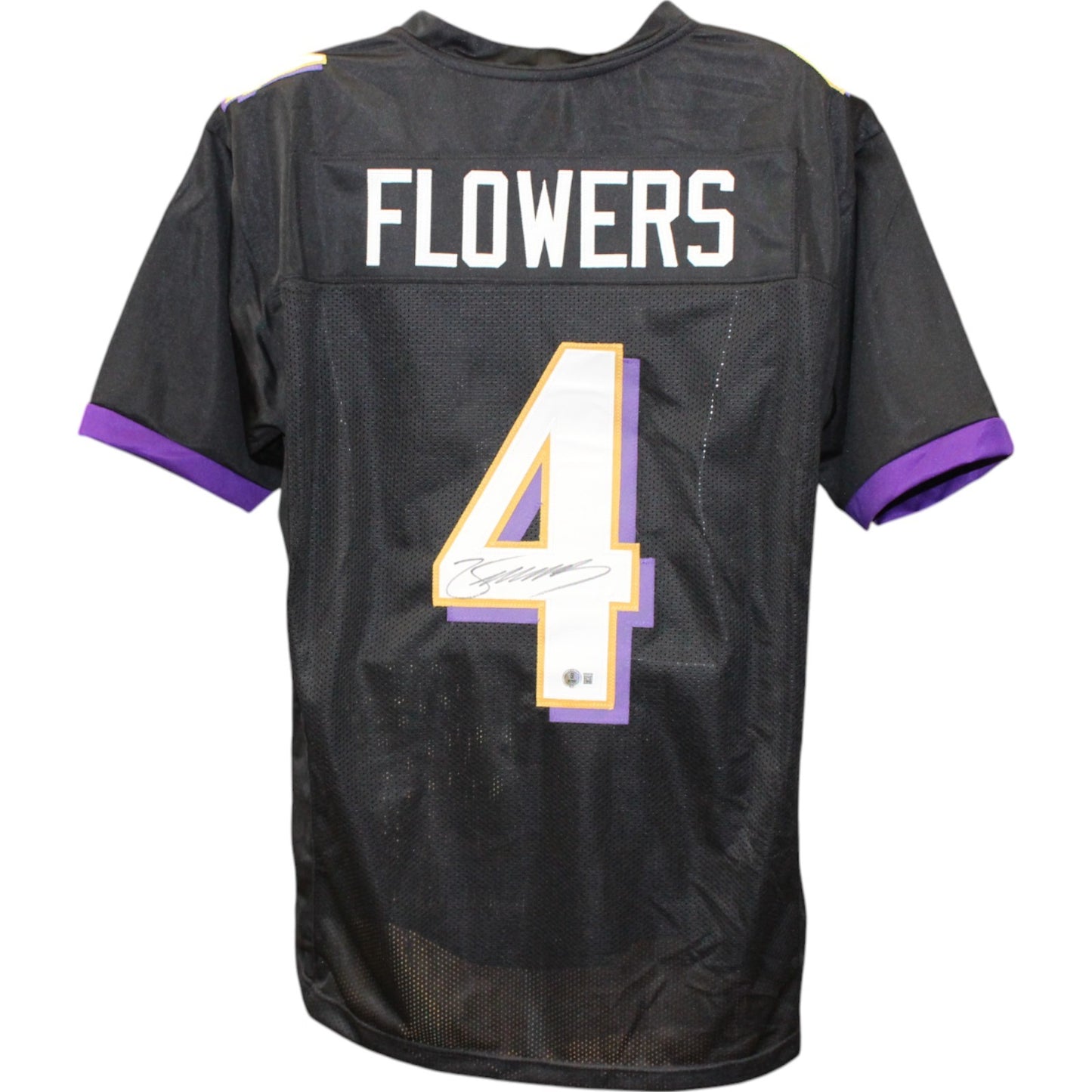Zay Flowers Autographed Pro Style Custom Football Jersey
