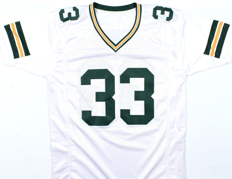 Aaron Jones Autographed White Custom Jersey