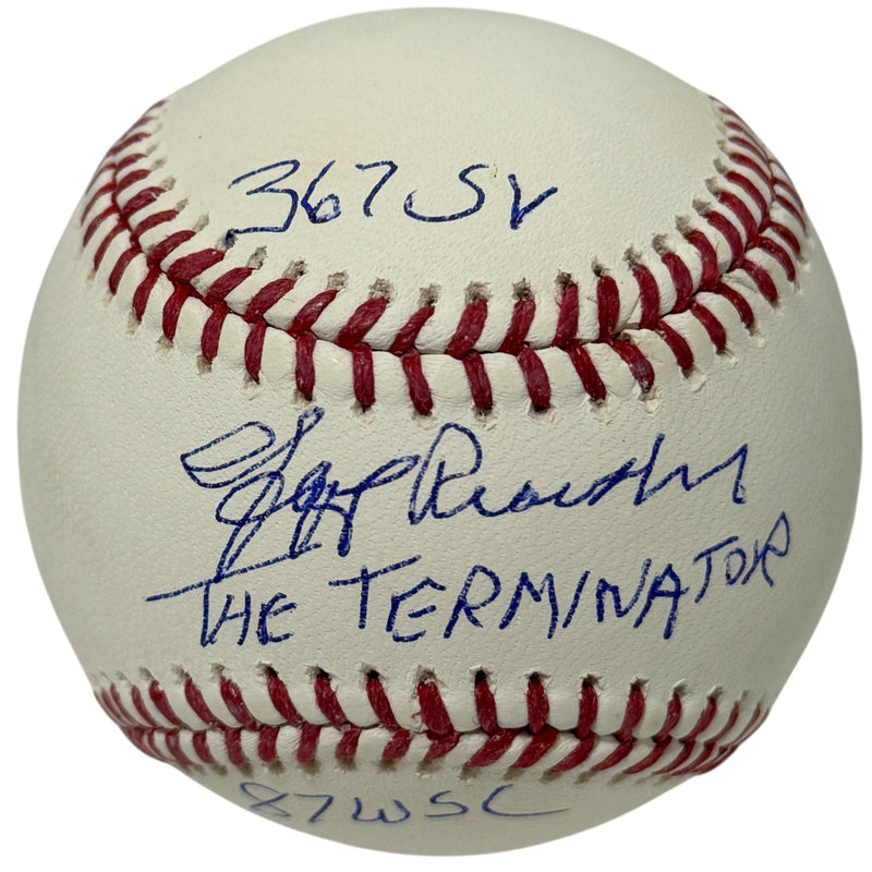Jeff Reardon Signed Official Major League Baseball (3 Inscriptions)