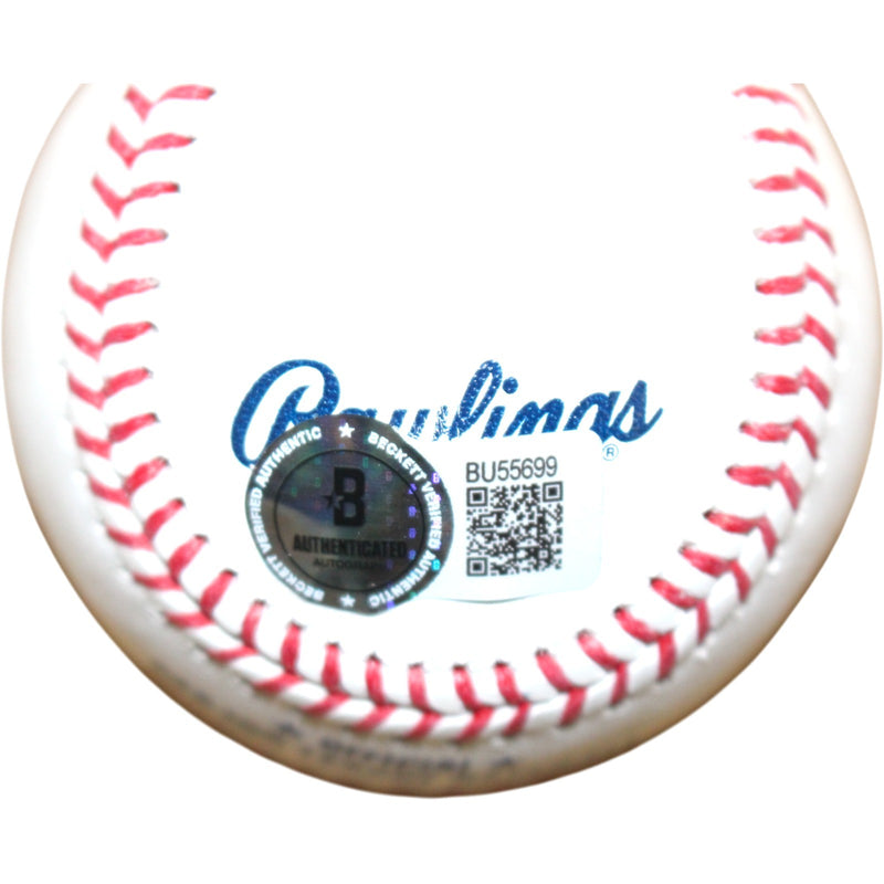 Alec Bohm Philadelphia Phillies Autographed City Connect Baseball (Inscribed)