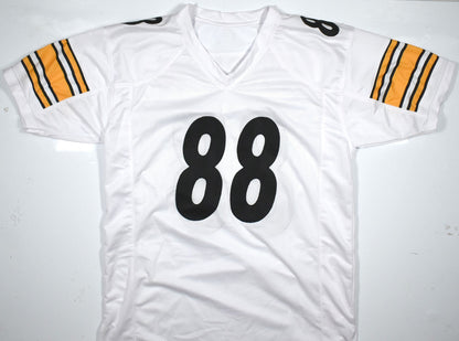 Pat Freiermuth Autographed White Custom Jersey