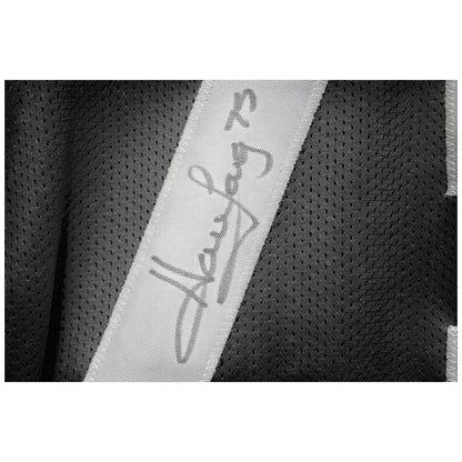 Howie Long Signed Pro Style Black Jersey (Beckett Witnessed)