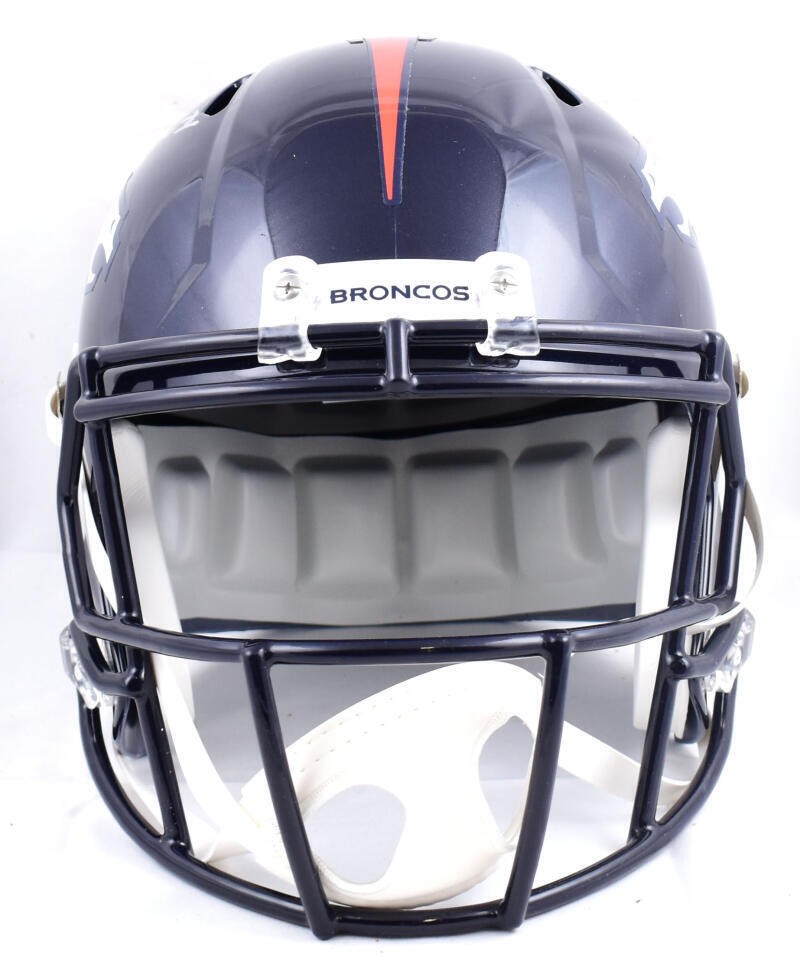 Champ Bailey Signed Denver Broncos Full Size Speed Helmet (HOF Inscription)