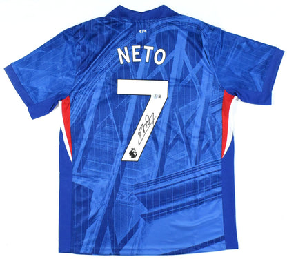 Pedro Neto Autographed Chelsea Home Jersey