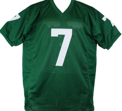 Joe Theismann Signed Green College Style Jersey