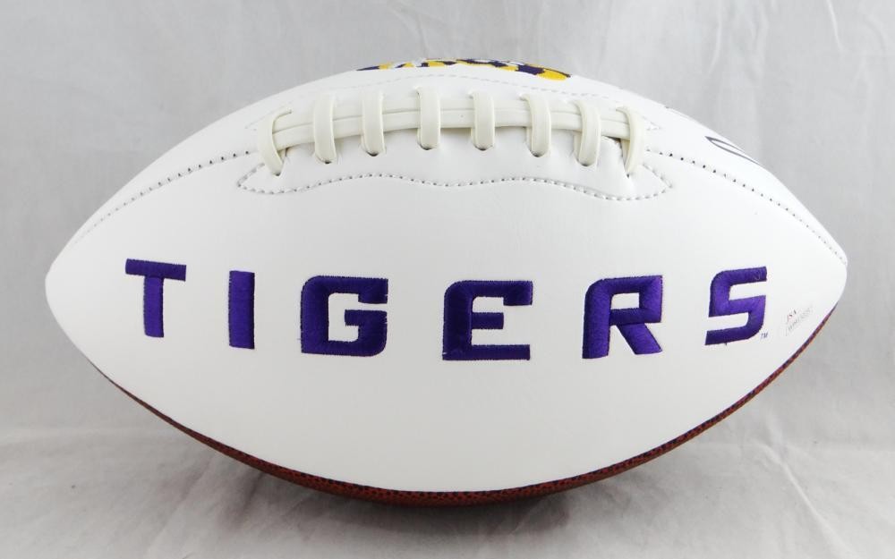 Jamal Adams Autographed LSU Tigers Logo Football