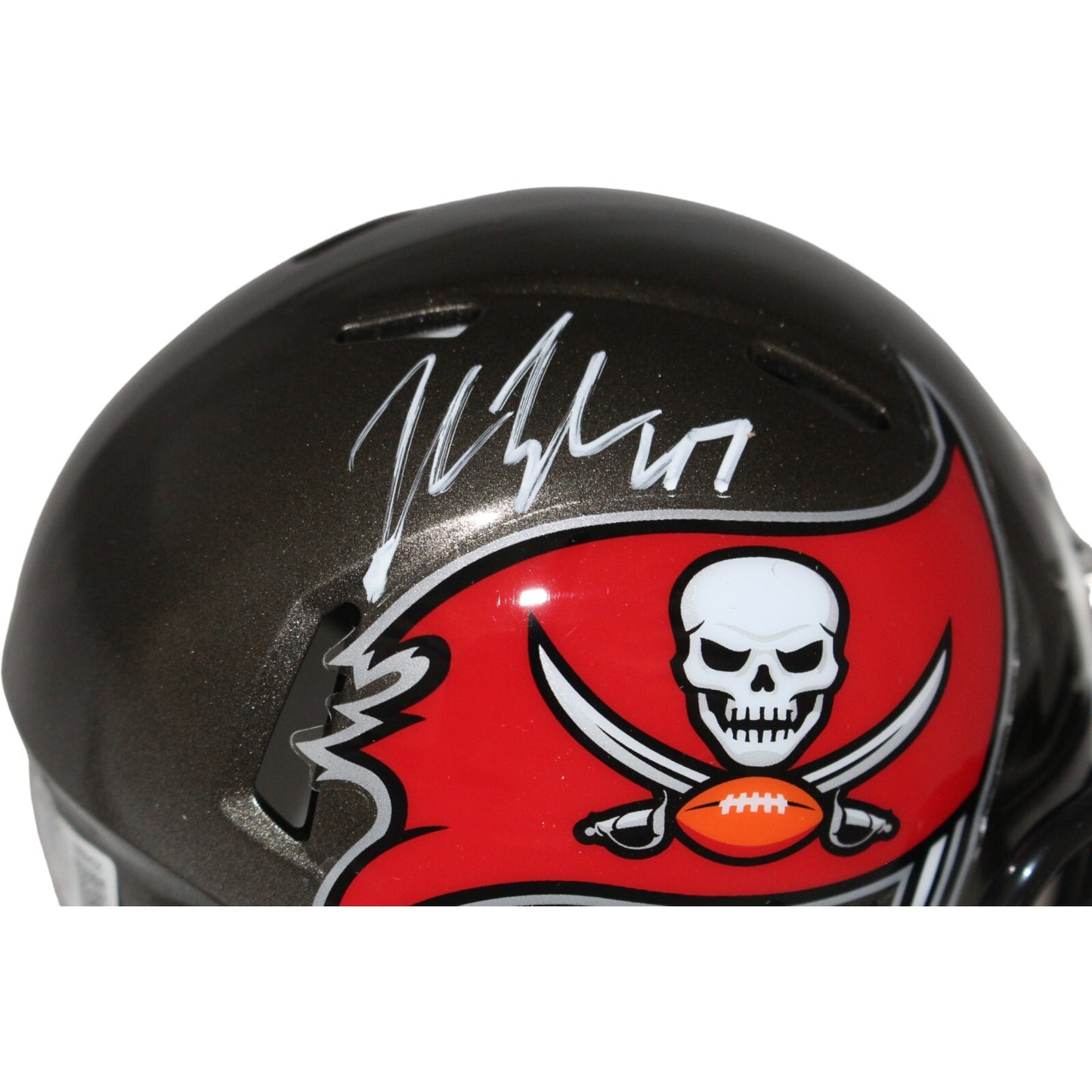 John Lynch Signed Tampa Bay Buccaneers Mini Helmet Beckett BAS