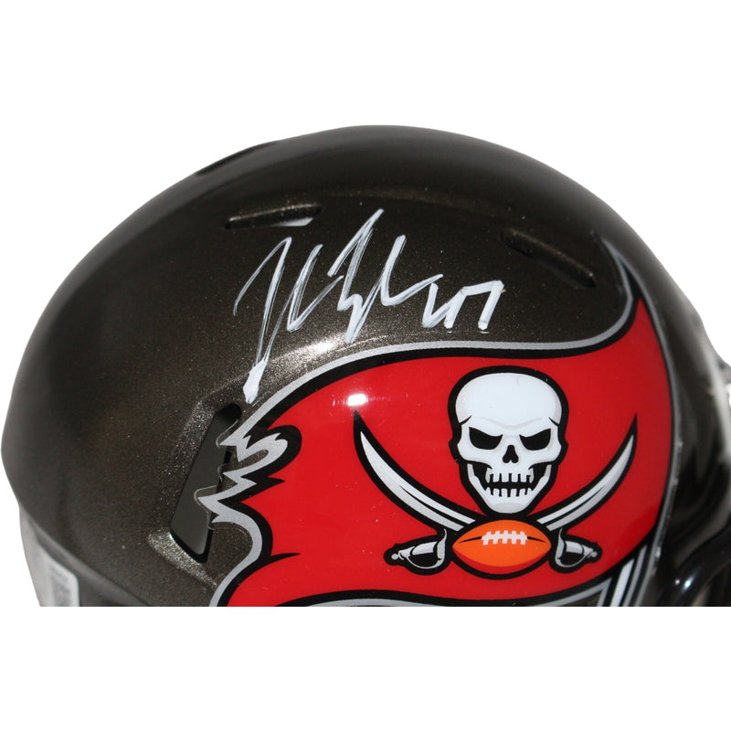 John Lynch Signed Tampa Bay Buccaneers Mini Helmet Beckett BAS