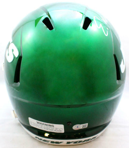 Elijah Moore Signed New York Jets Full Size Speed Helmet