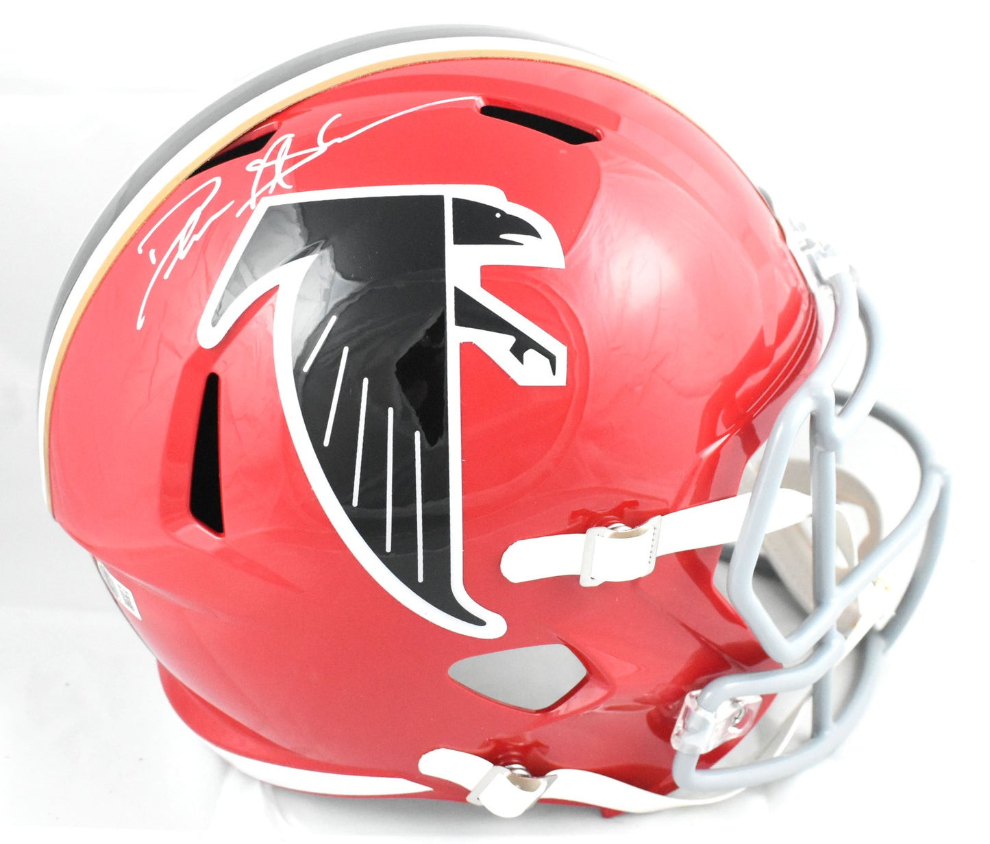 Deion Sanders Signed Atlanta Falcons 1966-69 Full Size Speed Helmet