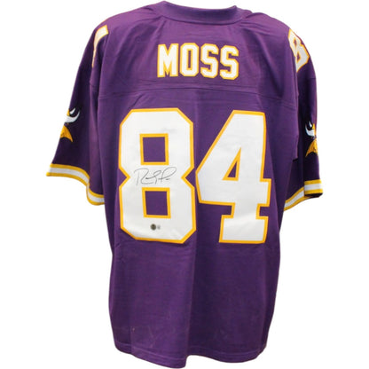 Randy Moss Signed Minnesota Vikings Mitchell & Ness Purple Jersey