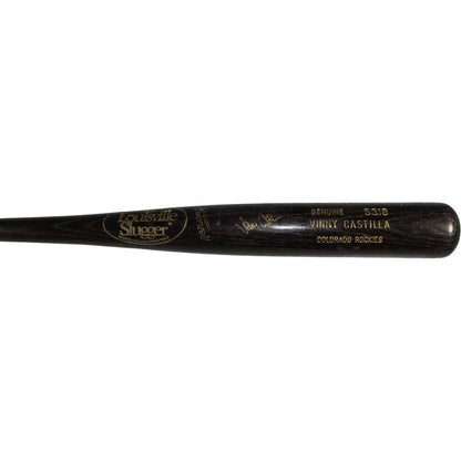 Vinny Castilla Autographed Colorado Rockies Game Used LS Bat