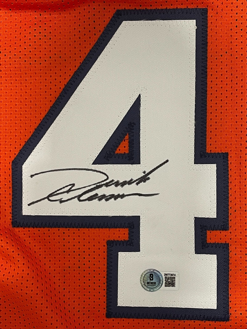 Derrick Coleman Signed Syracuse Orange Custom Basketball Jersey